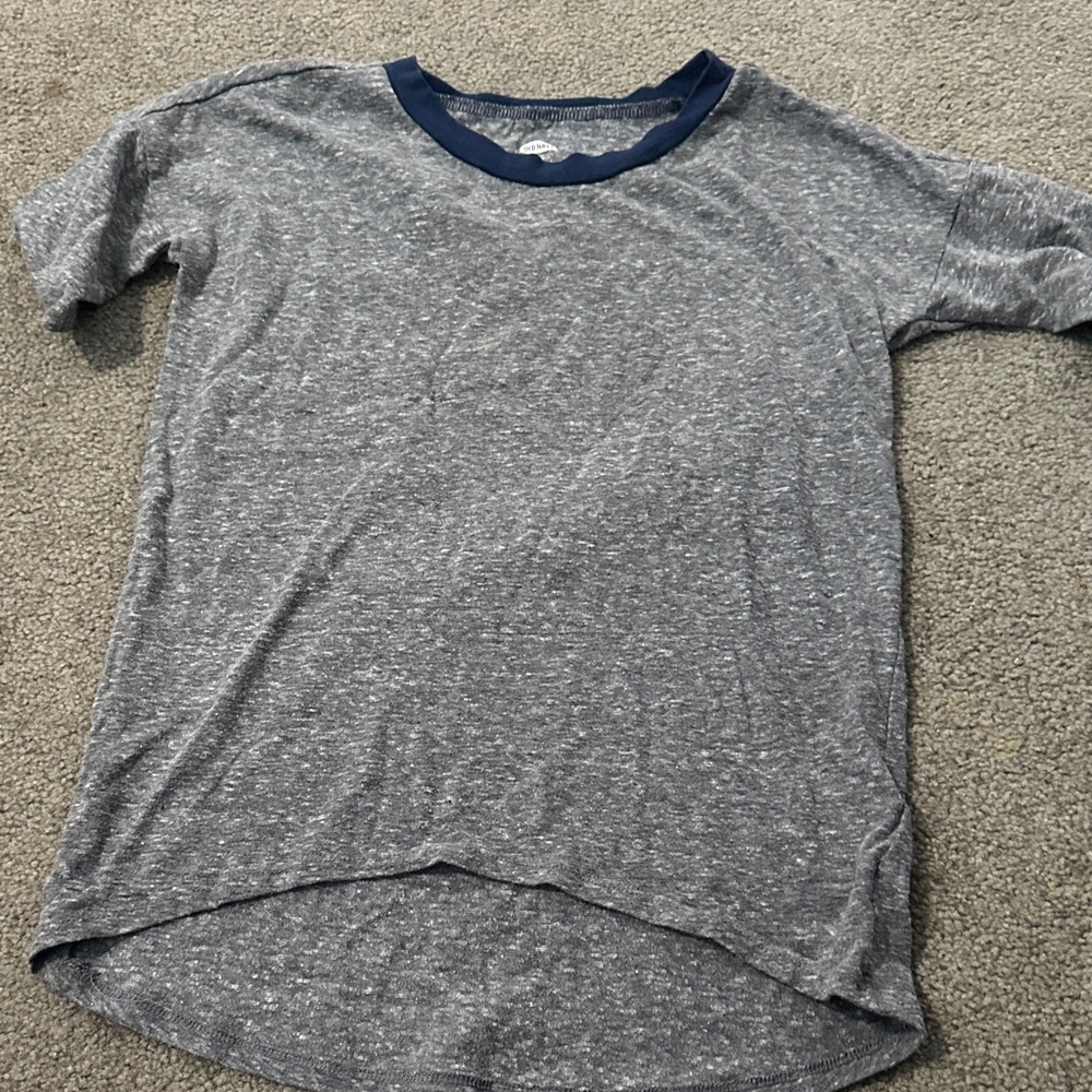 Boy’s Gray and Blue Kids T-Shirt